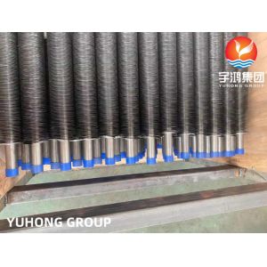 ASME SB163 UNS N04400 Monel 400 Nickel Alloy Finned Tube For Heating