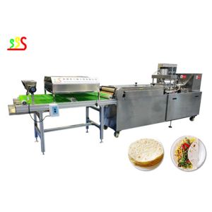 Stainless Steel Automatic 18inch Tortilla Bread Machine 1500pcs/h
