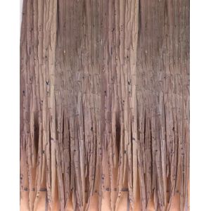 Customized Grey Bark Thatch Roof The Best Design for Your Roofing Materials