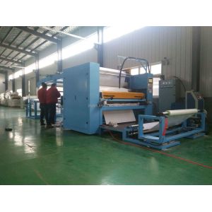 Multi functional Elastic Fabric PUR Hot Melt Glue Laminating Machine with PLC