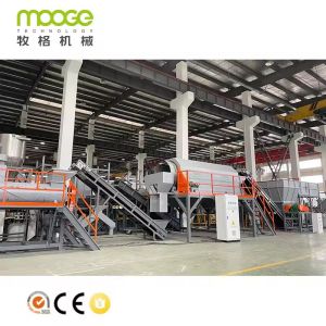 Pet Recycling Rigid Plastic Bottle Crushing Recycle Washing Line