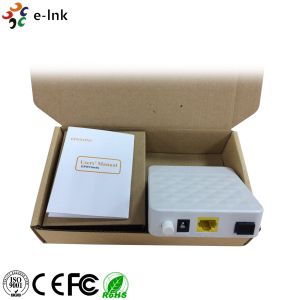 Gigabit LAN GPON ONU Fiber Ethernet Media Converter Zte Chipset 4 Indicators