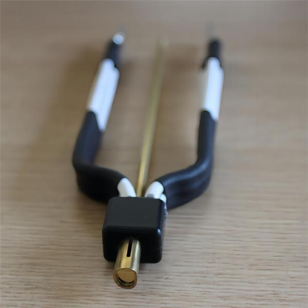 Gold Plated Cylindrical Pulse Plastic Heat Staking Head Heat Staking Plastic Parts