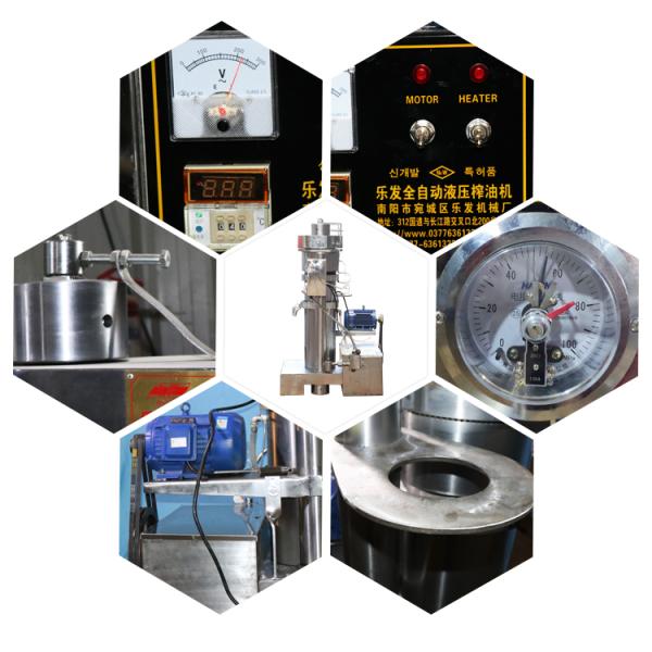 220v / 380v Voltage Hydraulic Oil Press Machine For Mustard Seed Heavy Duty