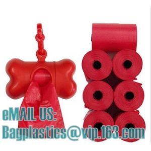 Doggie Poop Mittens With Handles,Disposable Pet Supplies,Bags With Dispenser,