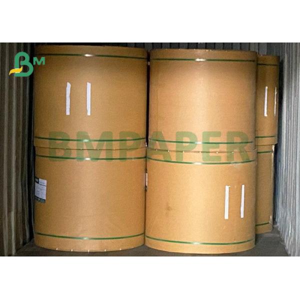 Top Tensile Strength Virgin Pulp 80gsm 100gsm Bleached White Craft Paper Reel