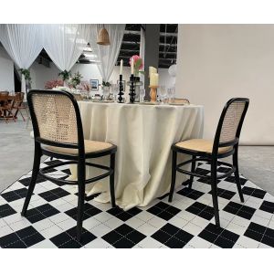 Stocked Modern Rattan Wedding Chair for Banquets and Weddings