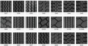 Quality Good Stability R-Stone Precure Tire Tread For For Semi Trailer / Trailer Tire for sale