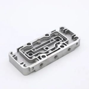 Hydraulic Precision Aluminum Die Casting Part with Deburring Surface Preparation