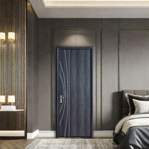 Quality Soundproof And Termite Proof WPC Hollow Door With 100% WPC Frame Material for sale