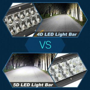 50inch 5D Optical Lens 288Watt Curved Cree Offroad Light bars