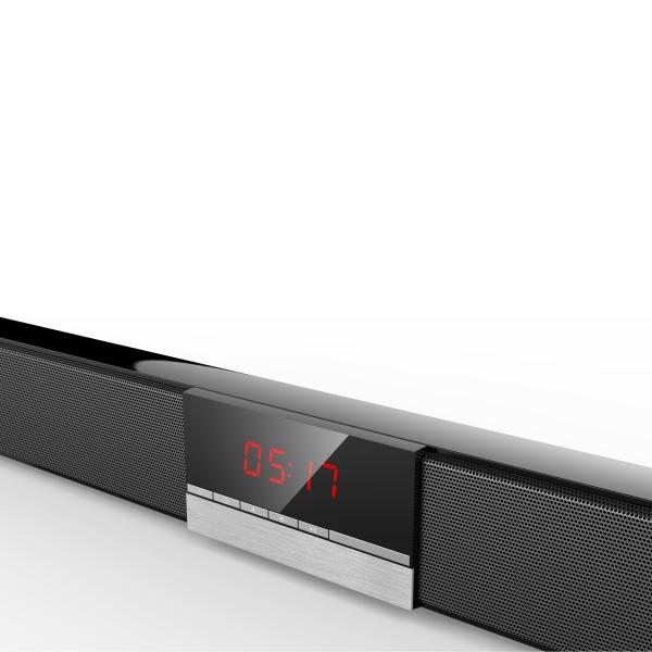 2.1 Channels Bluetooth Soundbar With Wireless Subwoofer 50Hz 18kHz Response Frequency