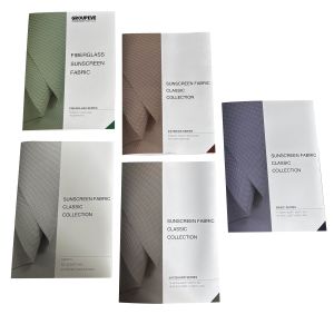 China UV Resistant Fireproof Customizable Roller Blinds and Window Shades for Blackout and Insulated Applications on sale