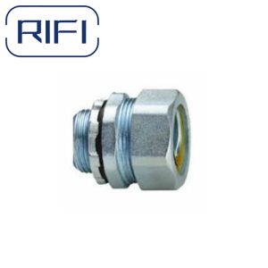 Liquid Tight Flexible Conduit Connector For Box Bonding Model No LTC038-LTC400