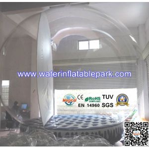 Advertising Large Inflatable Bubble Tent Outdoor with 2 Tunnels