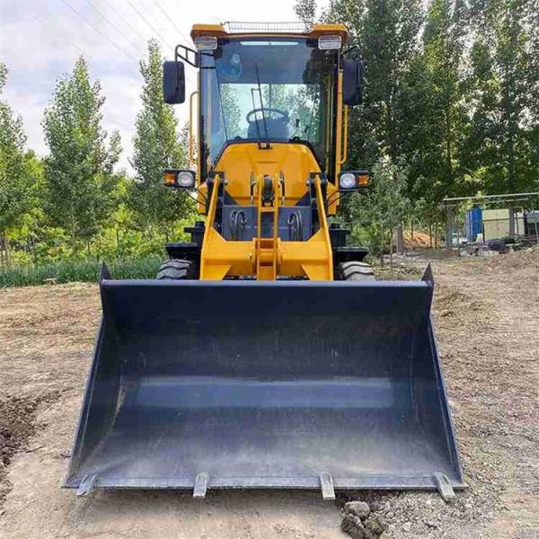 Buy Small Wheeled Front Loader Construction Equipment with Four Cylinder Engine at wholesale prices
