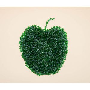 White Recycled PET Resin PET Resins GRS Certified Ash Content 0.02% IV0.72