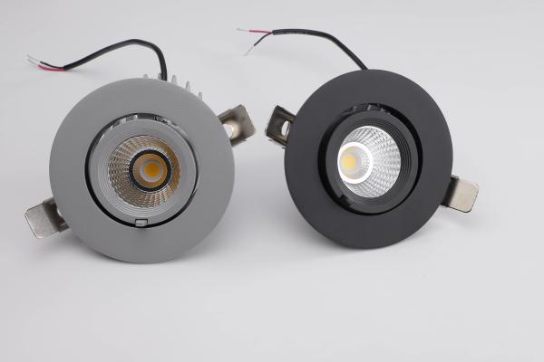 Buy 12W Gimbal Downlight 360° Rotation Led Gimbal Downlight Pot Lights 4 Inch Led Gimbal Lighting Solutions at wholesale prices
