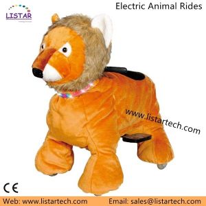 Quality Large Plush Electric Animal Scooter Rechargeable Plush Animal Rides Perfect for Boy &amp; Girl for sale