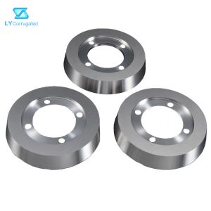 Single Double Layer Industrial Cutting Blade Carbon Steel Carbide Fabric