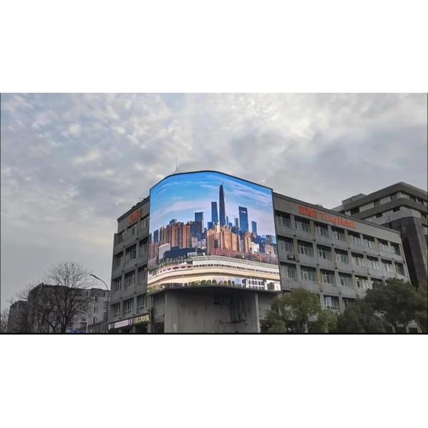 Rgb 3in1 Pixel Configuration Outdoor Full Color LED Display with 5V/40A Switch Power Loading and 320x160mm Module Size