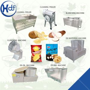 Hot sale factory price frozen french fries production line
