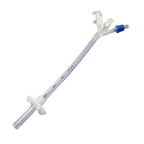Buy Silicone Gastrostomy Feeding Tube 16Fr PEG Tube 3 Way For Long Time Enteral Nutrition at wholesale prices