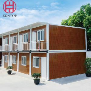 Zontop Smart Prefabricated House Office Booth 20ft Container Prefabricated Homes
