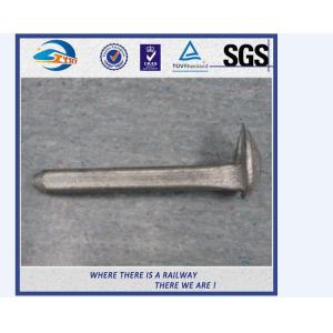 Plain Oil Railroad Track Spikes Railway Fasteners Without Crack