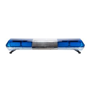 47 Inch LED Warning Light Bar Double Layers Police Ambulance Emergency