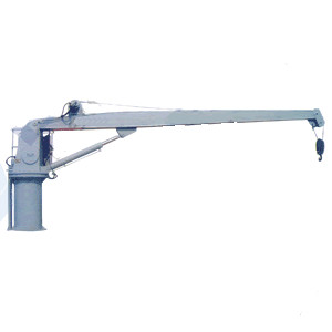 Buy IACS Approved 1T-50T Marine Electric Hydraulic Stiff Boom Crane at wholesale prices