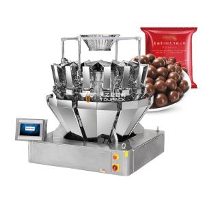 China Premade Pouch Packing Machine Pellet Packing Machine Chocolate Cups Filling Machines With Date Writing on sale