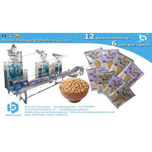 how to pack soybean with Bestar vertical packing machine BSTV-550BZ