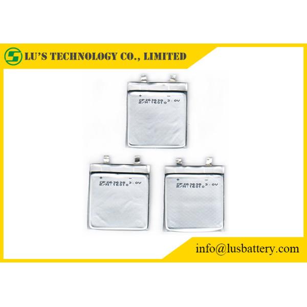 Buy Ultra Thin Battery 3.0v 700mah CP263638 3V thin slim battery at wholesale prices