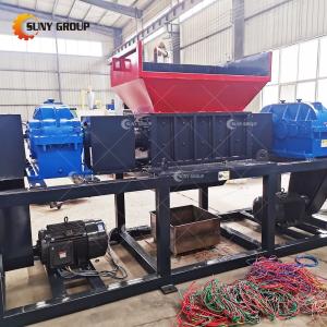 2300KG Double Shaft Shredder Machine For Metals Scrap Metal Crusher For Your