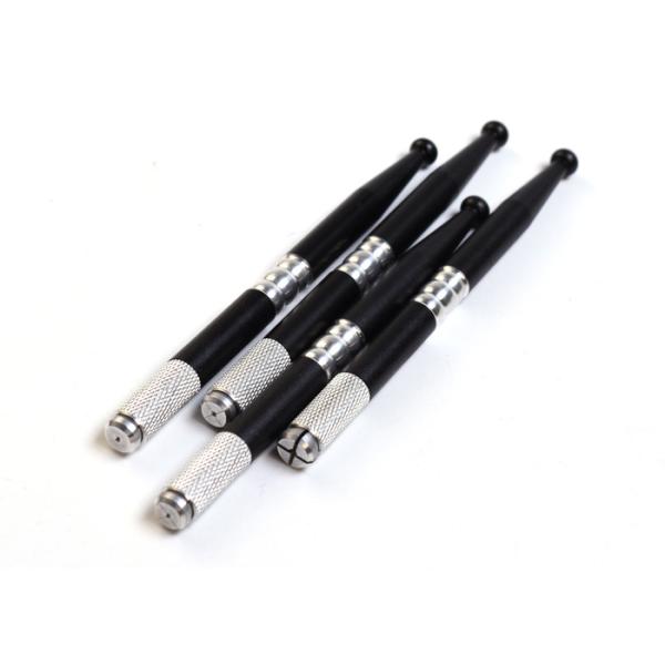 Black Microblading Manual Pen Permanent Makeup for Embroidery Eyebrow , Eyeliner