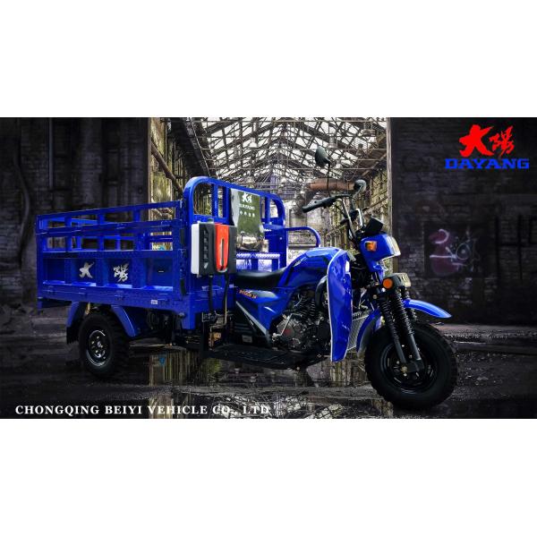 12V Voltage 175cc Heavy Loading Motorized Cargo Tricycles for Cargo Transportation