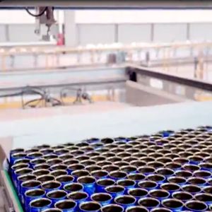 Fully Automatic Robot Can Remover Bottle Depalletizer