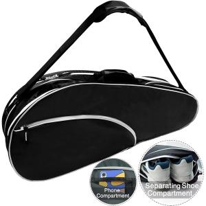 Quality Travel 600D Polyester Tennis Racquet Backpack For Men for sale