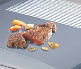 304 / 201 Stainless Steel Commercial Induction Griddle Cookware With Oven
