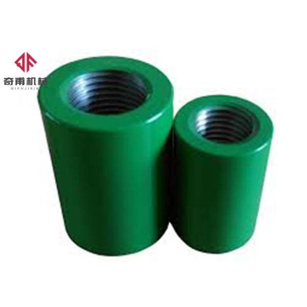 Buy Rolled Threaded Rebar Connectors , Upsetting Rebar Coupler Epoxy Coating at wholesale prices