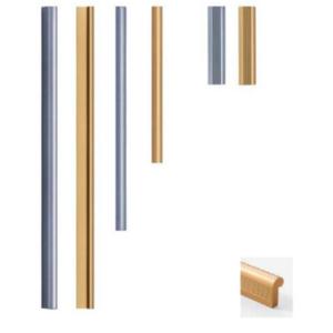 Black Aluminum Alloy Cabinet Handle Aluminum Profile Aluminum Handle