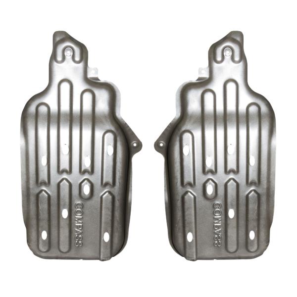 Jeep Compass Skid Plate with Transmission Underbody Protection in Powder Coating