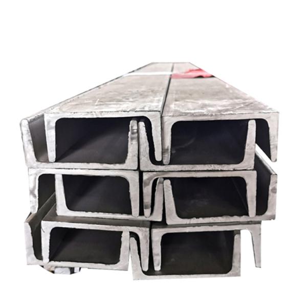 Buy Galvanized 3mm U Section Stainless Steel Black Coated U Profile at wholesale prices