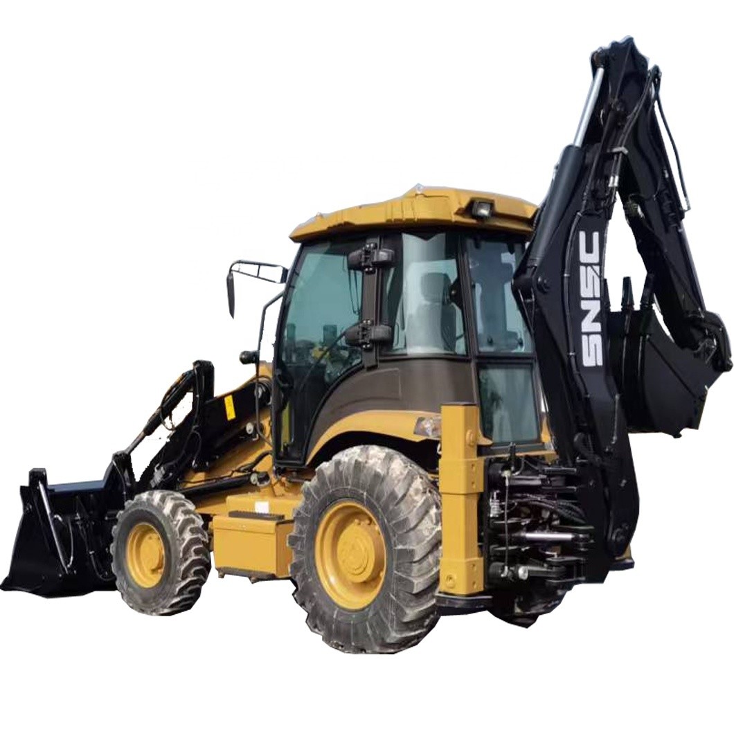Backhoe Loader Shanmon 388H 4x4 2500kg Excavator Loader Retroexcavadora for