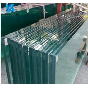 6mm Clear Toughened Glass , PVB SGP Laminated Glass Panels