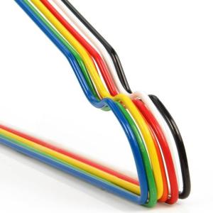 18 Inch Notched Thin Q235 1.9mm Clothes Wire Hanger