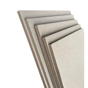 Quality Custom printed superior quality thick cardboard sheets: Core hard grey paperboard for sale