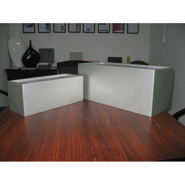 Large Stock Fiberglass Plant Pot Fiberglass Flower Planters Matte Glossy Finished