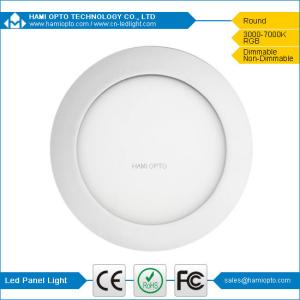 Quality 12W LED panel light SMD2835 Round warm white 2800-3500K for sale